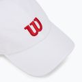 Kepuraitė su stogeliu Wilson Active Perforated Cap bright white / infrared 3