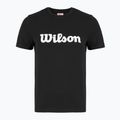 Moteriški teniso marškinėliai Wilson Team Graphic Script W black script