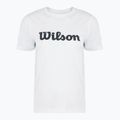 Moteriški teniso marškinėliai Wilson Team Graphic Script W bright white script