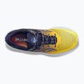 Saucony Ride 15 vyriški bėgimo bateliai tamsiai mėlyna ir geltona S20729-65 11
