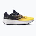 Saucony Ride 15 vyriški bėgimo bateliai tamsiai mėlyna ir geltona S20729-65 2