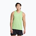 Vyriški bėgimo marškinėliai Saucony Stopwatch Graphics Singlet žali SAM800325-INHS3