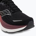 Vyriški bėgimo bateliai Saucony Hurricane 25 black/crimson 7