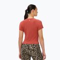 Moteriški jogos marškinėliai Sweaty Betty Athlete Crop Seamless Workout terrazzo red 3