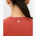 Moteriški jogos marškinėliai Sweaty Betty Athlete Crop Seamless Workout terrazzo red 5