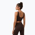 Sportinė liemenėlė Sweaty Betty Stamina Seamless Scoop espresso brown 3