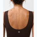 Sportinė liemenėlė Sweaty Betty Stamina Seamless Scoop espresso brown 4