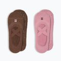 Moteriškos kojinės Sweaty Betty Ballet Gripper 2 pary decopink chestnutbrown