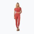 Moteriški jogos marškinėliai Sweaty Betty All Day Wrap terrazzo red 2