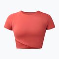 Moteriški jogos marškinėliai Sweaty Betty All Day Wrap terrazzo red 6
