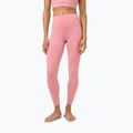Moteriškos treniruočių tamprės Sweaty Betty Ultimate Studio 7/8 Ruched dark deco pink