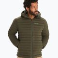 Marmot Echo Featherless Hoody vyriška pūkinė striukė žalia 34790