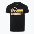 Marmot Coastal trekking marškinėliai juodi M12561
