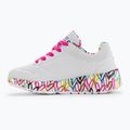 Vaikiški batai SKECHERS Uno Lite Lovely Luv white/multi 10