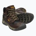 KEEN Ridge Flex Mid vyriški trekingo batai rudos spalvos 1026614 13