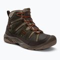 Vyriški trekingo batai KEEN Circadia Mid Wp green-brown 1026766