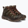 Vyriški trekingo batai KEEN Circadia Mid Wp green-brown 1026766 4