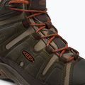 Vyriški trekingo batai KEEN Circadia Mid Wp green-brown 1026766 9