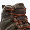 Vyriški trekingo batai KEEN Circadia Mid Wp green-brown 1026766 11