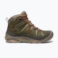 Vyriški trekingo batai KEEN Circadia Mid Wp green-brown 1026766 12