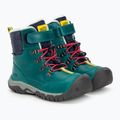 KEEN Kanibou WP deep lagoon/jazzy vaikiški sniego batai 4