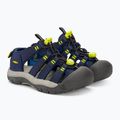 KEEN Newport Boundless navy academy/evening primrose vaikiški sandalai 4