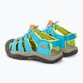 KEEN Newport Boundless blue atoll/daiquiri green vaikiški sandalai 3