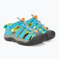 KEEN Newport Boundless blue atoll/daiquiri green vaikiški sandalai 4