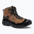 Vyriški žygio batai KEEN Targhee IV Mid Wp wide bison /brindle