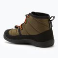 KEEN Howser II Chukka WP jaunimo batai tamsiai alyvuogių/aukso spalvos liepsna 3