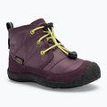 KEEN Howser II Chukka WP batai vaikams Plum perfect/daiquiri green