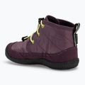 KEEN Howser II Chukka WP batai vaikams Plum perfect/daiquiri green 3