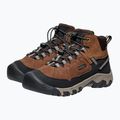 Vaikiški žygio batai KEEN Targhee IV Mid Waterproof bison/brindle 8