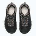 Vaikiški žygio batai KEEN Targhee IV Low Waterproof black/steel grey 6