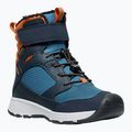 KEEN Skua Winter WP sky captain/gold flame vaikiški sniego batai 8