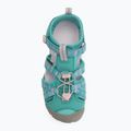Vaikiškos basutės KEEN Seacamp II CNX bright aqua/giggle pink 5
