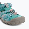 Vaikiškos basutės KEEN Seacamp II CNX bright aqua/giggle pink 7
