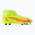 Vaikiški futbolo bateliai Nike Superfly 8 Club FG/MG Jr geltoni CV0790-760 2