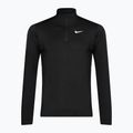 Vyriški bėgimo marškinėliai ilgomis rankovėmis Nike Dri-FIT Element 1/2-Zip black