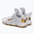 Nike React Hyperset SE tinklinio bateliai baltos ir auksinės spalvos DJ4473-170 3