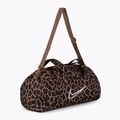 Nike Gym Club moterų treniruočių krepšys rudos spalvos DO2390-256