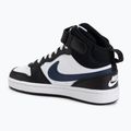 Batai  Nike Court Borough Mid 2 white/white/black/university red 3