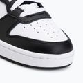 Vaikiški batai Nike Court Borough Mid 2 white/white/black/university red 7