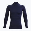 Vyriški treniruočių marškinėliai ilgomis rankovėmis Under Armour Comp Mock UA Armour midnight navy/white