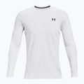 Vyriški treniruočių marškinėliai ilgomis rankovėmis Under Armour CG Armour Fitted Crew white/black