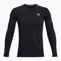 Vyriški treniruočių marškinėliai ilgomis rankovėmis Under Armour CG Armour Fitted Crew black/white
