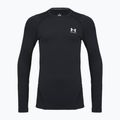 Vyriški treniruočių marškinėliai ilgomis rankovėmis Under Armour CG Armour Fitted Crew black/white