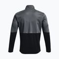 Under Armour vyriški Pique Track pilkos spalvos treniruočių sportiniai marškinėliai 1366202 5