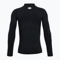 Treniruočių ilgomis rankovėmis marškinėliai Under Armour Cg Armour Mock black/white 2