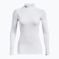 Moteriški treniruočių marškinėliai ilgomis rankovėmis Under Armour Authentics CG Mockneck white/black 7